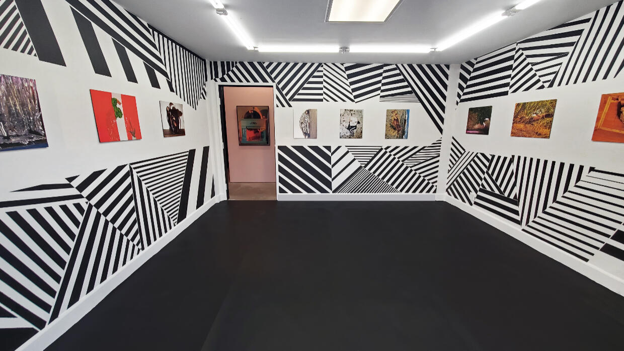 DAZZLE PATTERNED INSTALLATION